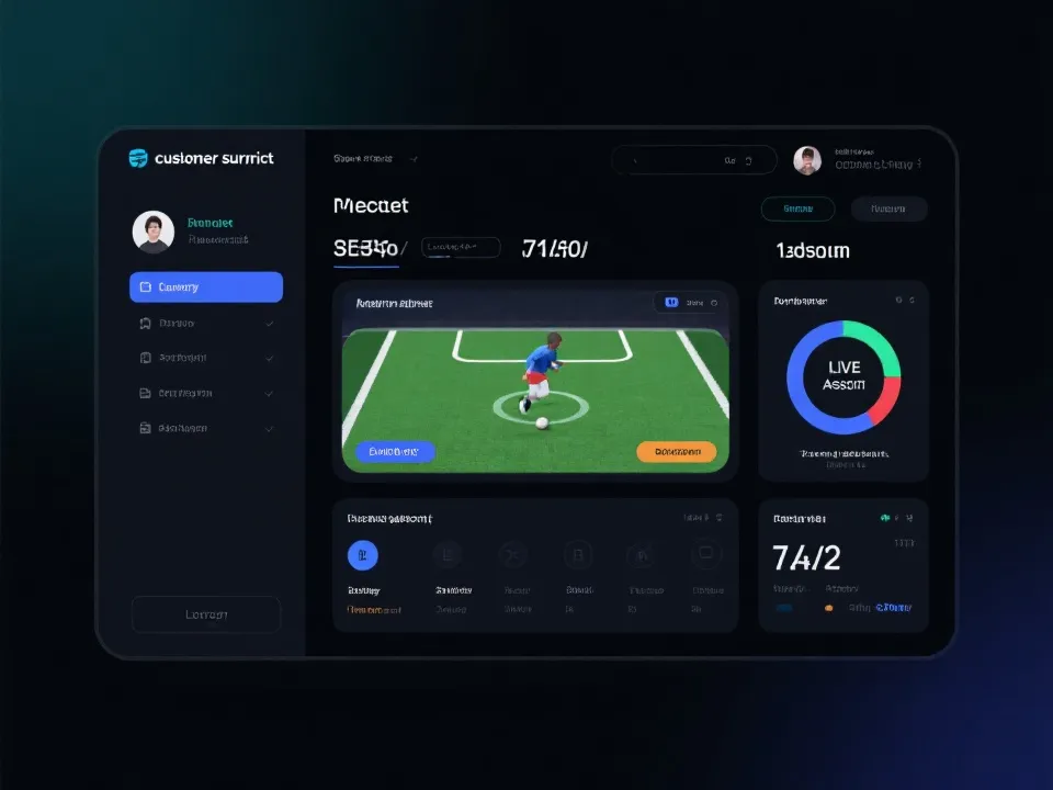 帮助中心与客服支持界面示意图